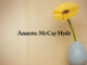 Obituary: Annette McCay Hyde