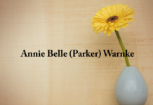 Obituary: Annie Belle (Parker) Warnke