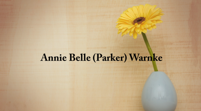 Obituary: Annie Belle (Parker) Warnke