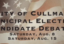 Tribune’s Cullman Municipal Election debates begin today