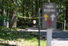 Heritage Park walking trails undergoing grounds maintenance