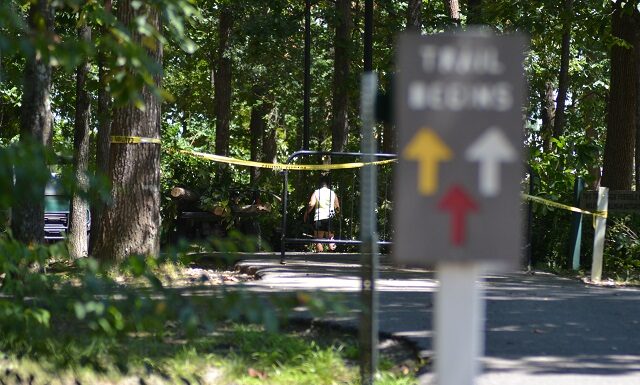 Heritage Park walking trails undergoing grounds maintenance