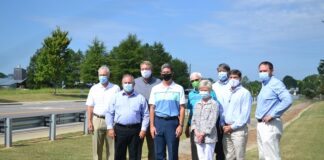 Guardrail installation: ‘It makes it a safer campus for us’