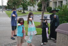 A magical birthday parade