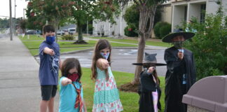 A magical birthday parade