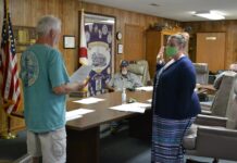Fairview council swears in new member Julie Grimes