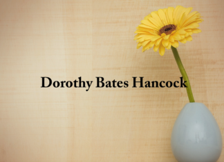 Obituary: Dorothy Bates Hancock