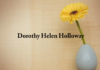 Obituary: Dorothy Helen Holloway