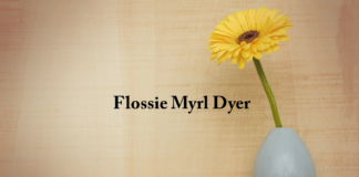 Obituary: Flossie Myrl Dyer