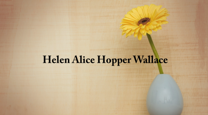 Obituary: Helen Alice Hopper Wallace