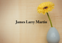 Obituary: James Larry Martin