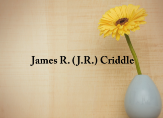 Obituary: James R. (J.R.) Criddle