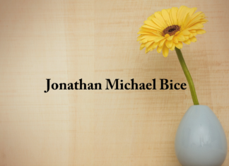Obituary: Jonathan Michael Bice