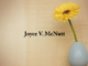 Obituary: Joyce V. McNutt