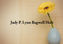 Obituary: Judy P. Lynn Bagwell Holt