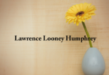 Obituary: Lawrence Looney Humphrey