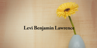 Obituary: Levi Benjamin Lawrence