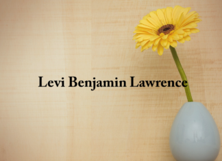 Obituary: Levi Benjamin Lawrence