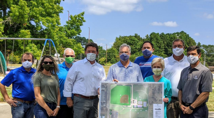 Cullman kicks off Nesmith Park renovation project