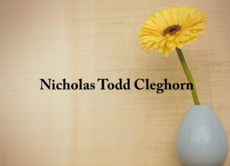 Obituary: Nicholas Todd Cleghorn