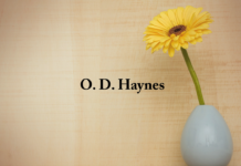 Obituary: O.D. Haynes