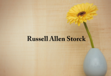 Obituary: Russell Allen Storck