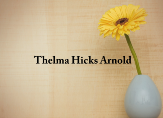 Obituary: Thelma Hicks Arnold