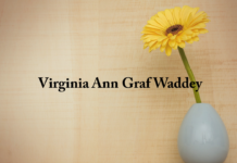 Obituary: Virginia Ann Graf Waddey