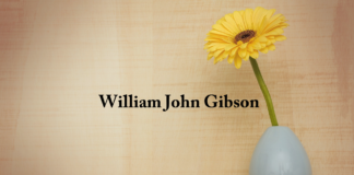 Obituary: William John Gibson