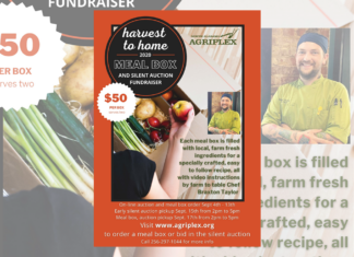 Agriplex Harvest to Home Dinner happening, but differently