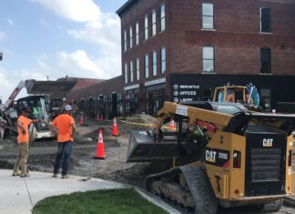 Next phase of Warehouse District Streetscape Project begins; merchants remain open for business