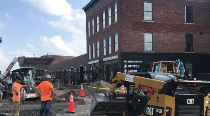 Next phase of Warehouse District Streetscape Project begins; merchants remain open for business