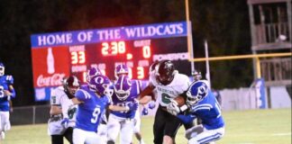 PREP FOOTBALL: Oakman bruises Broncos, 40-16