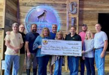 Cullman Caring for Kids receives $500 from Goat Island mask sales