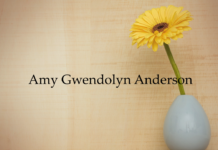 Obituary: Amy Gwendolyn Anderson