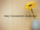 Obituary: Amy Gwendolyn Anderson