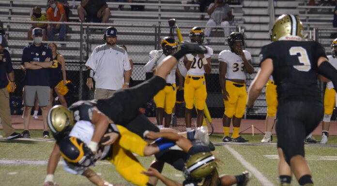 PREP FOOTBALL: ‘Cats maul Bucks 20-0 to improve to 4-0