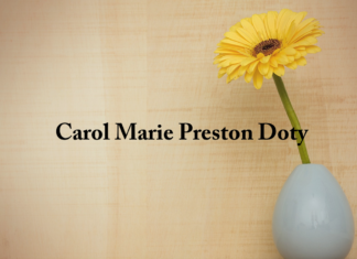Obituary: Carol Marie Preston Doty