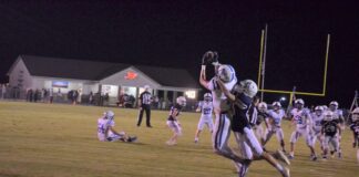 PREP FOOTBALL: Knights smother Patriots, 42-7