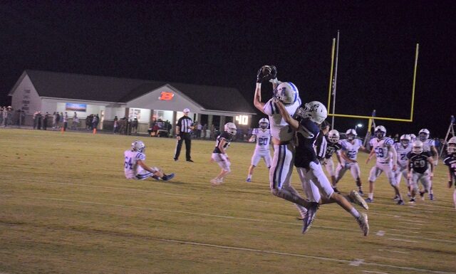 PREP FOOTBALL: Knights smother Patriots, 42-7