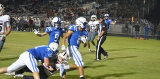 PREP FOOTBALL: Knights outlast Panthers, 28-27, at home