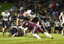 PREP FOOTBALL: Warriors drop another tight one at home, 43-35