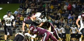 PREP FOOTBALL: Warriors drop another tight one at home, 43-35