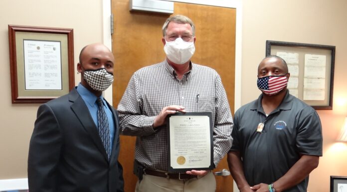 Jacobs proclaims Family Day, Family Week in city of Cullman