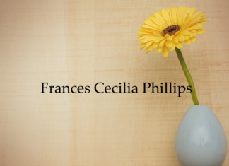 Obituary: Frances Cecilia Phillips