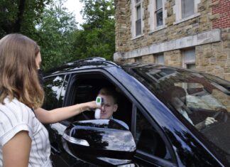 St. Bernard Prep teaching in-person classes