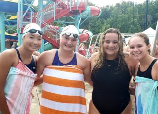 PREP SWIMMING: Bearcats take top spot in 2nd meet of season