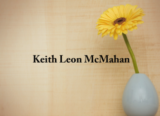 Obituary: Keith Leon McMahan