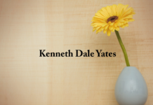 Obituary: Kenneth Dale Yates