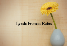 Obituary: Lynda Frances Rains